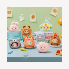 Lovely Emma Rua Rua Zoo Vinyl Face Plush Keychain - Blind Box